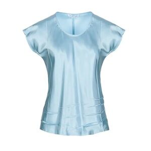 Helmut Lang Women's Light Blue Blouse